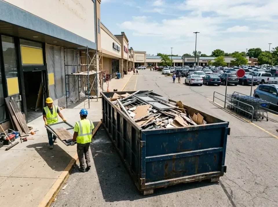 retail-store-renovation-debris-003 — frequently asked questions, Roll-off Dumpster Rentals in Casas Adobes, AZ
